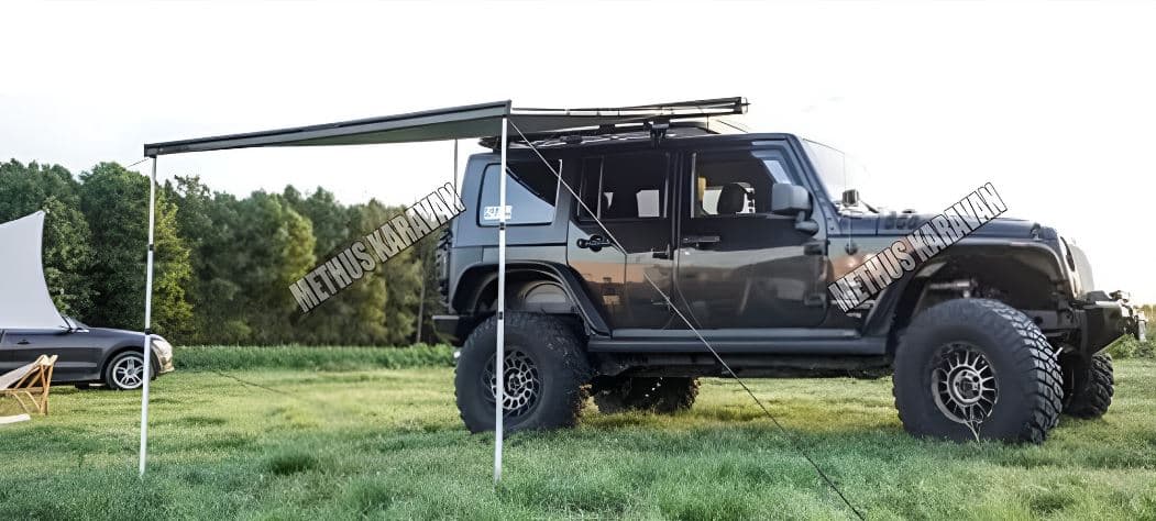 Berhimi Yarı Otomatik Tente 2.1x2.5m Duvar Montajlı — Dış Donanım ve Aksesuarlar — görsel 4/5
