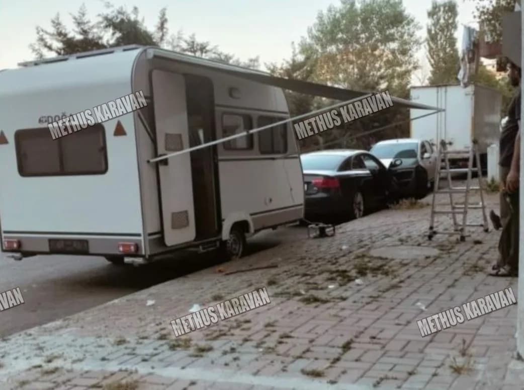 Methus Karavan Otomatik Karavan Tentesi 3,5x2,5m Bej — Dış Donanım ve Aksesuarlar — görsel 3/5