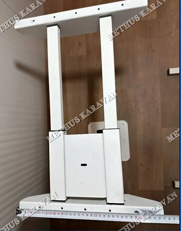 Methus Karavan Teleskopik Masa Ayağı Beyaz Kayar Tablalı — İç Donanım ve Mobilya Aksesuarları — görsel 2/6
